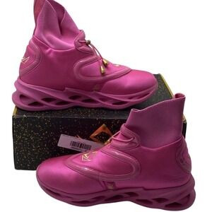 Tronus Unisex Warrior Pink Luxe Cushioned High Top Sneakers Size M8/W9.5
